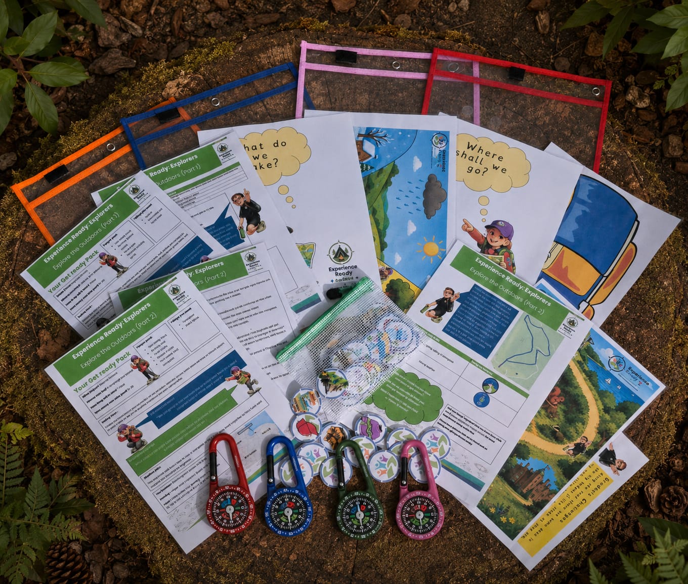 Experience Ready™ Badge Support Pack 20 Squirrels – Explore the Outdoors Badge
